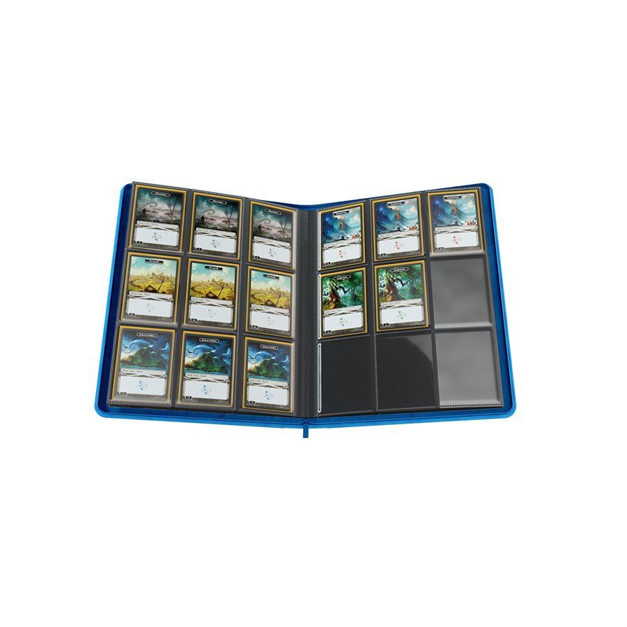 GAMEGENIC ZIP-UP ALBUM: 18-POCKET BLUE