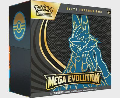 (PRE-ORDER) POKEMON ME01 MEGA EVOLUTION ELITE TRAINER BOX - MEGA LUCARIO