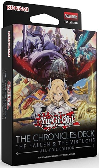(PRE-ORDER) YUGIOH THE CHRONICLES DECK: THE FALLEN &amp; THE VIRTUOUS
