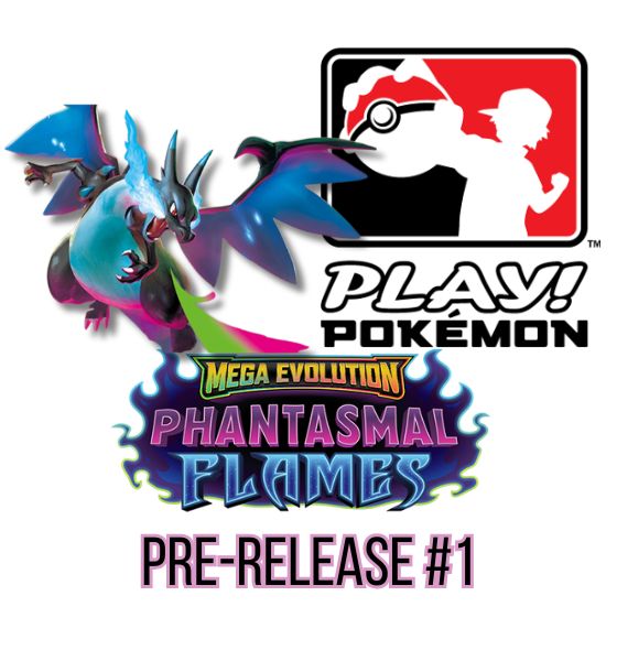 Pokemon TCG Phantasmal Flames Pre-Release #1 - Saturday, November 1st @10:30am