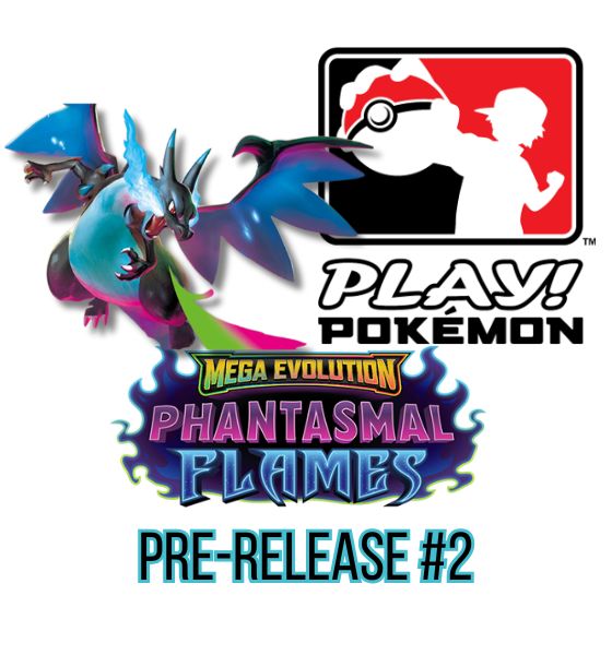 Pokemon TCG Phantasmal Flames Pre-Release #2 - Saturday November 1st @2:00pm