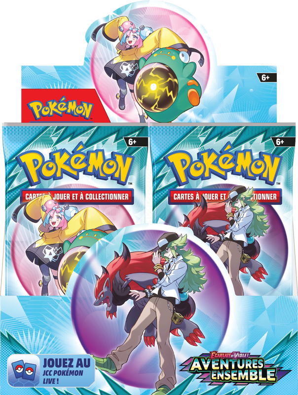 POKEMON FRENCH SV9 JOURNEY TOGETHER  BOOSTER BOX - AVENTURES ENSEMBLE