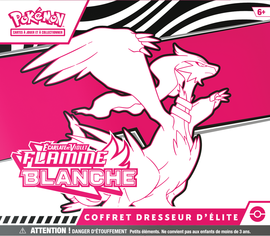 POKEMON FRENCH SV10.5 WHITE FLARE ELITE TRAINER BOX - FLAMME BLANCHE