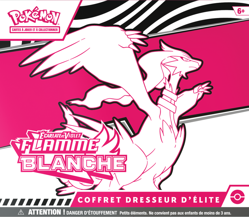 POKEMON FRENCH SV10.5 WHITE FLARE ELITE TRAINER BOX - FLAMME BLANCHE