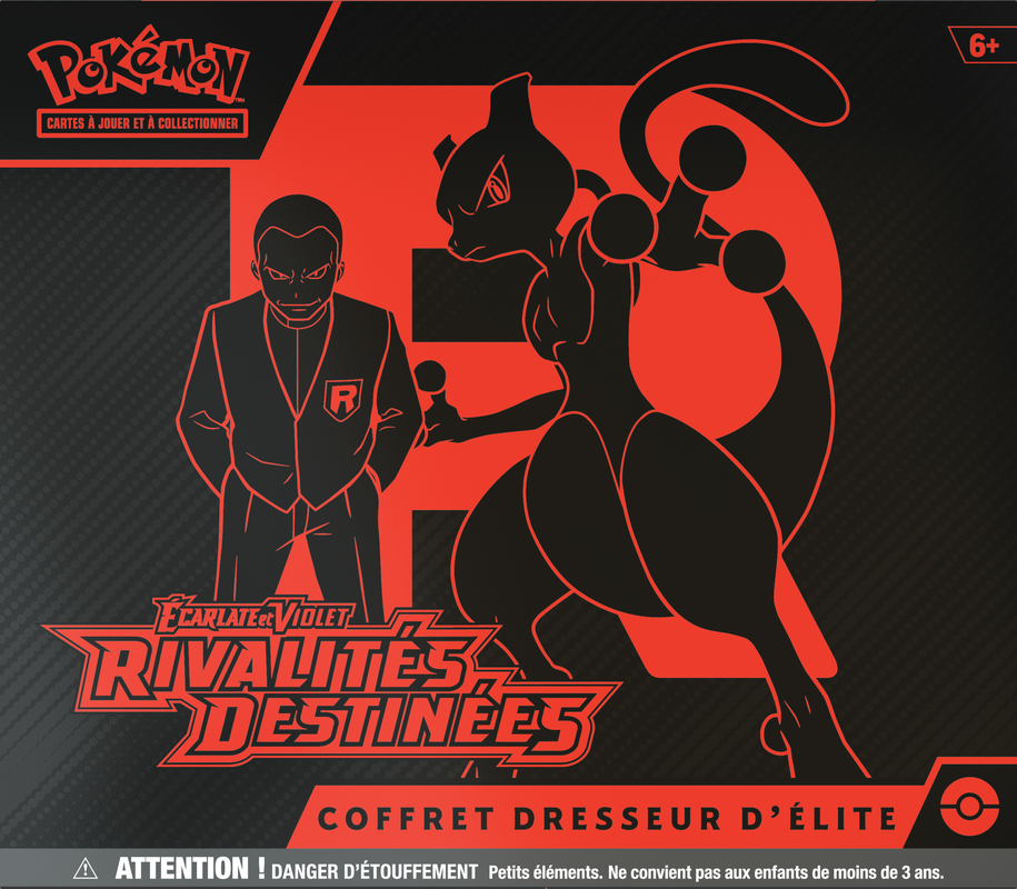 POKEMON FRENCH SV10 DESTINED RIVALS  ELITE TRAINER BOX - RIVALITÉS DESTINÉES