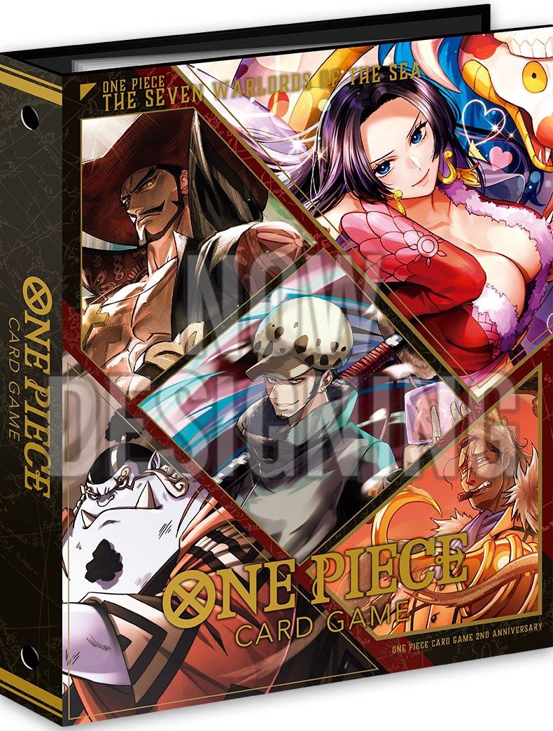 (PRE-ORDER) ONE PIECE CG 9PKT BINDER SET SEVEN WARLORDS OF THE SEA