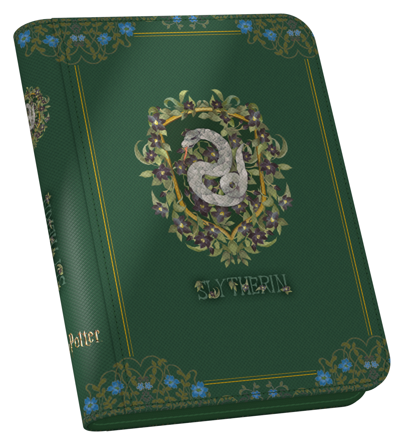 ULTIMATE GUARD ZIPFOLIO 160+ XENOSKIN HARRY POTTER 4 HOUSES SLYTHERIN