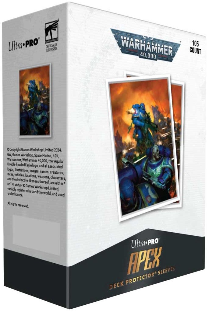 UP D-PRO APEX WARHAMMER 40K SPACE MARINES ADEPTUS ASTARTES 105CT