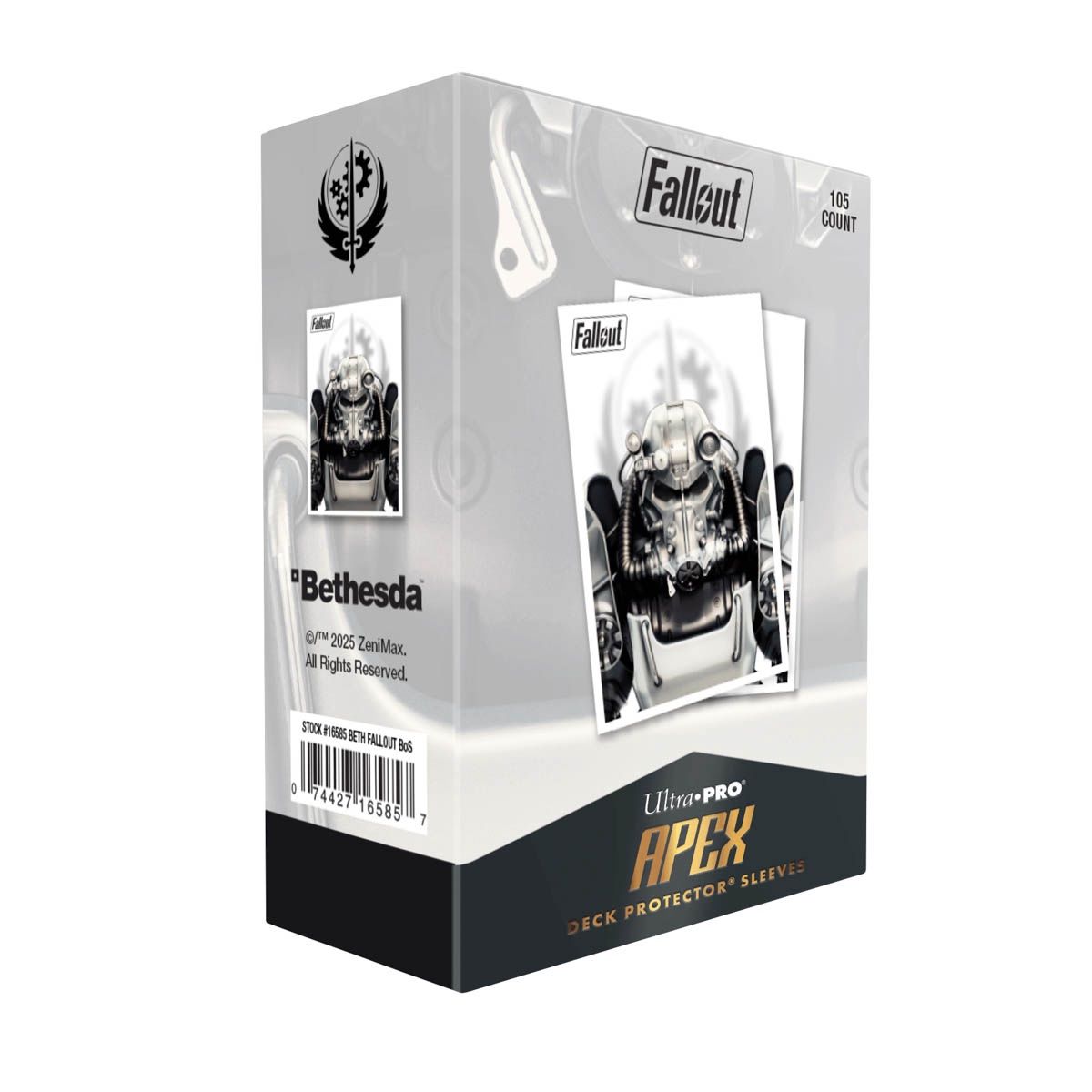 UP D-PRO APEX MTG FALLOUT BROTHERHOOD  OF STEEL BETHESDA 105CT