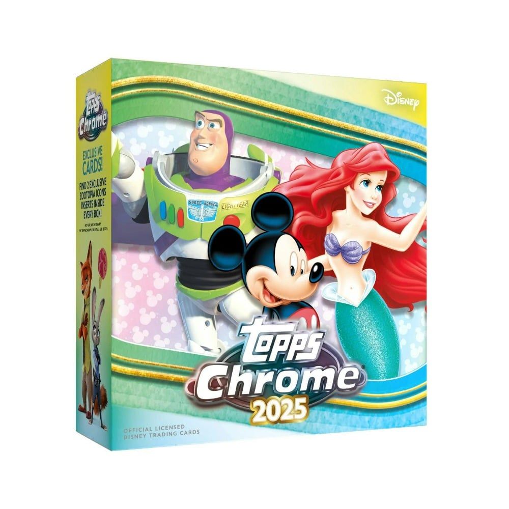 2025 TOPPS CHROME DISNEY MEGA BOX