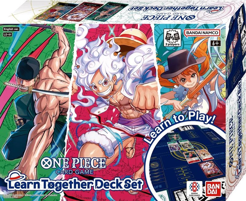 ONE PIECE CG LD-01 LEARN TOGETHER LET&#39;S PLAY DECK SET