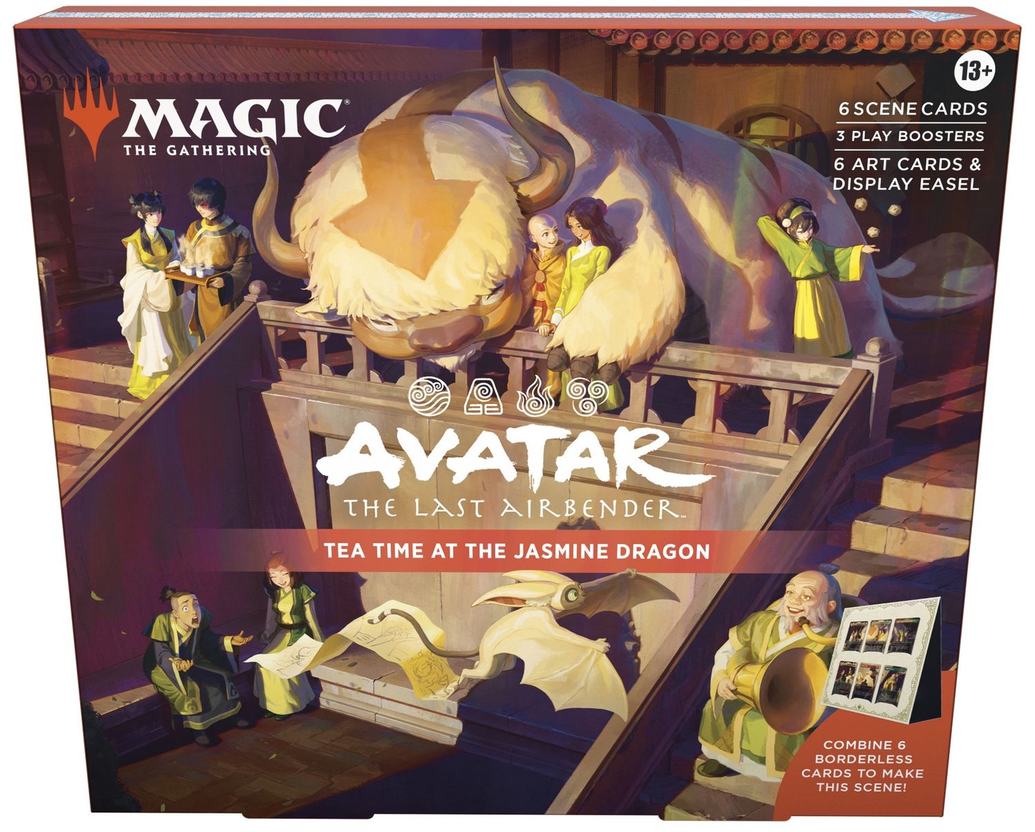 (PRE-ORDER) MTG AVATAR THE LAST AIRBENDER SCENE BOX - TEA TIME AT THE JASMINE DRAGON