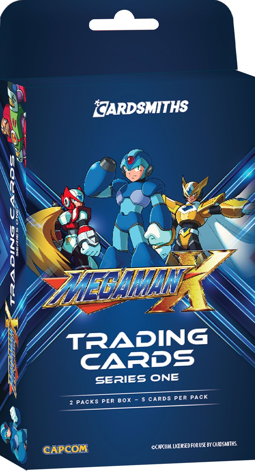 CARDSMITH MEGA MAN X TRADING CARDS COLLECTOR BOX