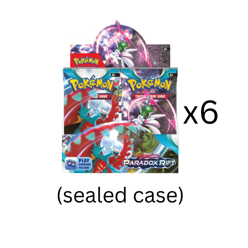 POKEMON SV4 PARADOX RIFT BOOSTER BOX CASE