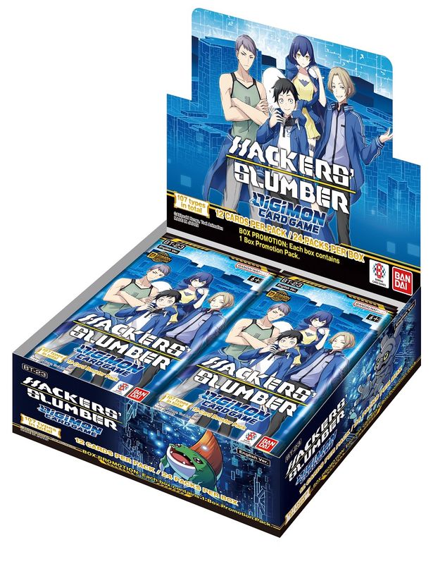 (PRE-ORDER) DIGIMON CG BT-23 HACKERS&#39; SLUMBER BOOSTER
