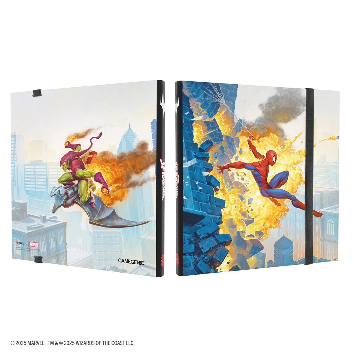 GAMEGENIC BINDER 24PKT MTG MARVEL&#39;S SPIDER-MAN - SPIDER MAN/GREEN GOBLIN