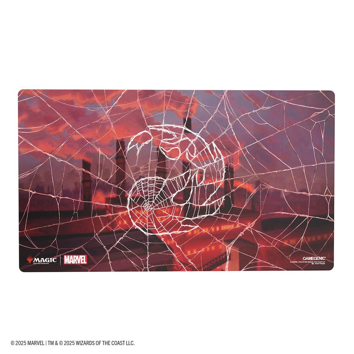 GAMEGENIC PLAYMAT: SHINY MTG MARVEL&#39;S SPIDER-MAN - MOUNTAIN