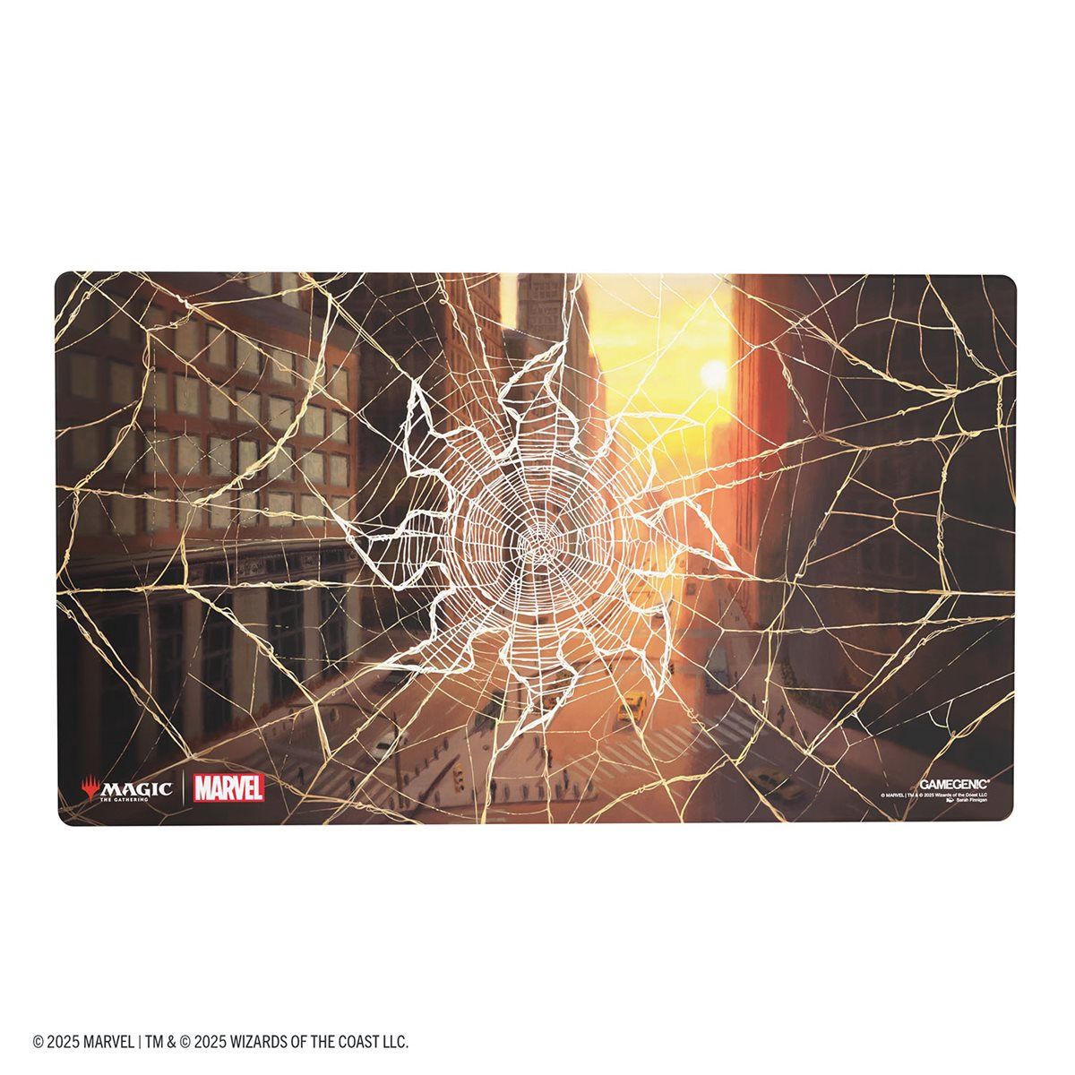 GAMEGENIC PLAYMAT: SHINY MTG MARVEL&#39;S SPIDER-MAN - PLAINS