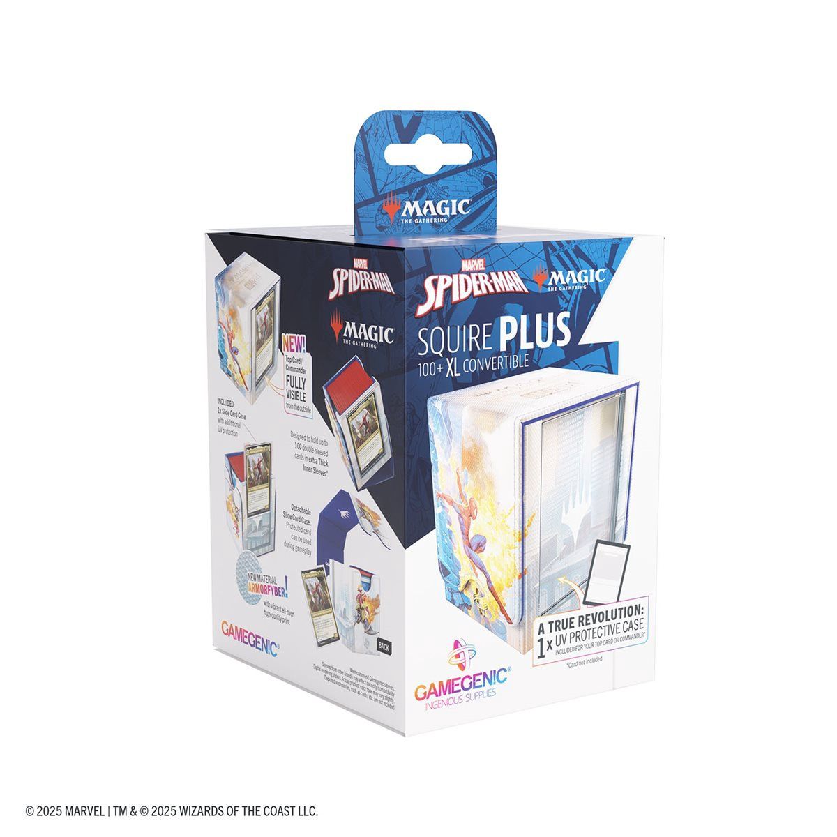 GAMEGENIC DECK BOX SQUIRE PLUS XL MTG MARVEL&#39;S SPIDER-MAN