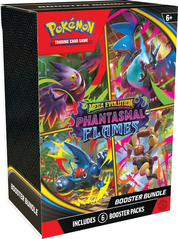 (PRE-ORDER) POKEMON ME02 PHANTASMAL FLAMES BOOSTER BUNDLE