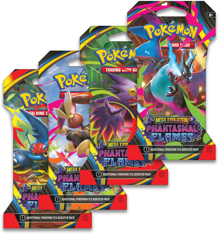 (PRE-ORDER) POKEMON ME02 PHANTASMAL FLAMES SLEEVED PACK