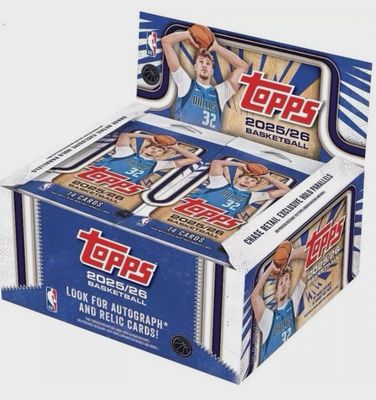 2025-26 TOPPS BASKETBALL SERIES 1 RETAIL BOX