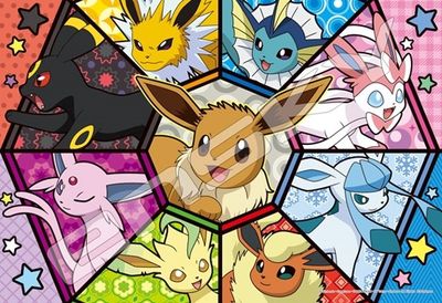POKEMON ENSKY PUZZLE - ARTCRYSTAL EEVEE  FRIENDS 300