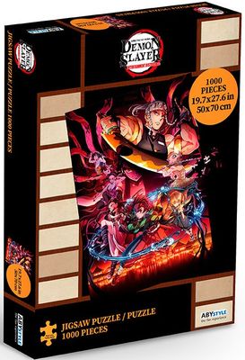 DEMON SLAYER JIGSAW PUZZLE KEY ART 1000 PIECES