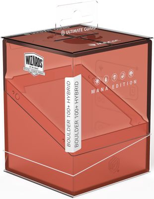 ULTIMATE GUARD DECK CASE BOULDER 100+ MTG MANA  EDITION MOUNTAIN