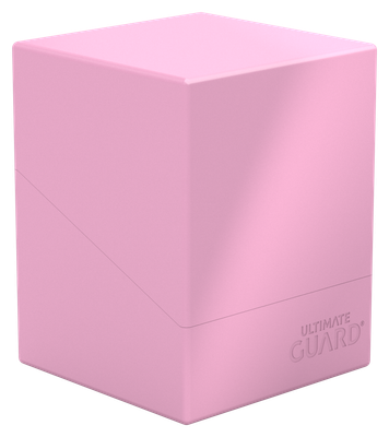 ULTIMATE GUARD DECK CASE BOULDER 100+ PASTEL SOLID  CANDY PINK