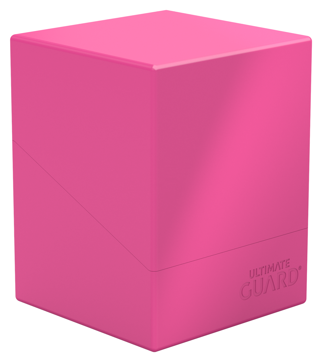 ULTIMATE GUARD DECK CASE BOULDER 100+ NEON PINK