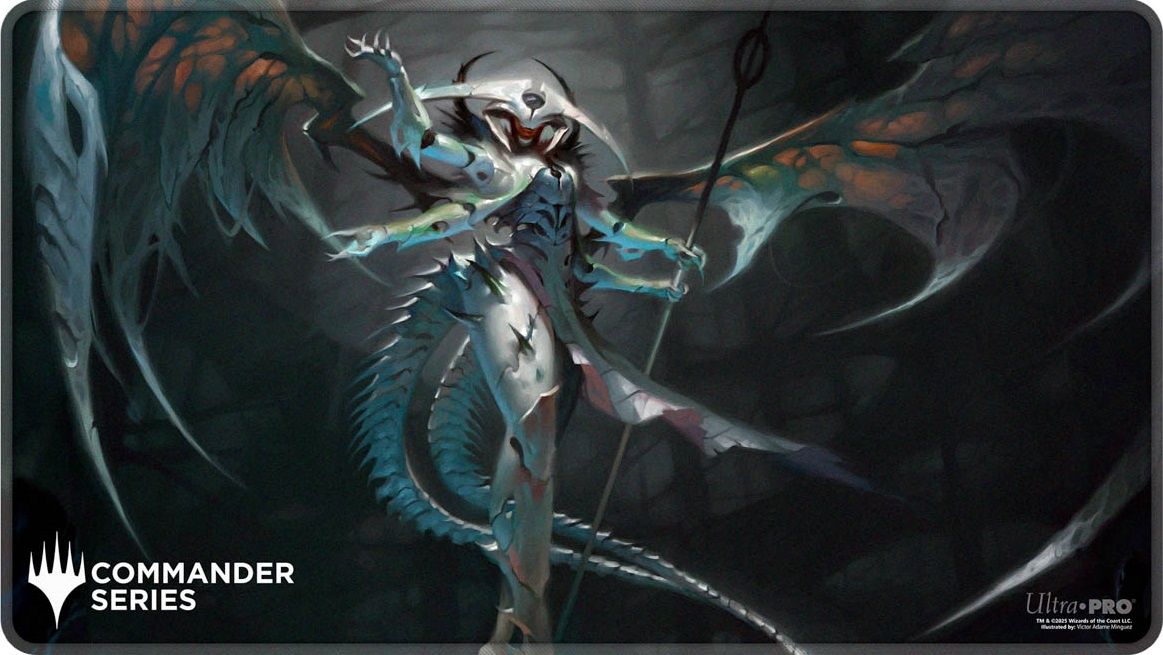 UP PLAYMAT MTG COMMANDER SERIES FAN  VOTE 1 ATRAXA STITCHED