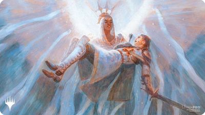 UP PLAYMAT MTG INNISTRAD REMASTERED  RARE WHITE 2