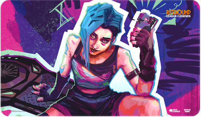 RIFTBOUND LEAGUE OF LEGENDS TCG  ORIGINS PLAYMAT JINX
