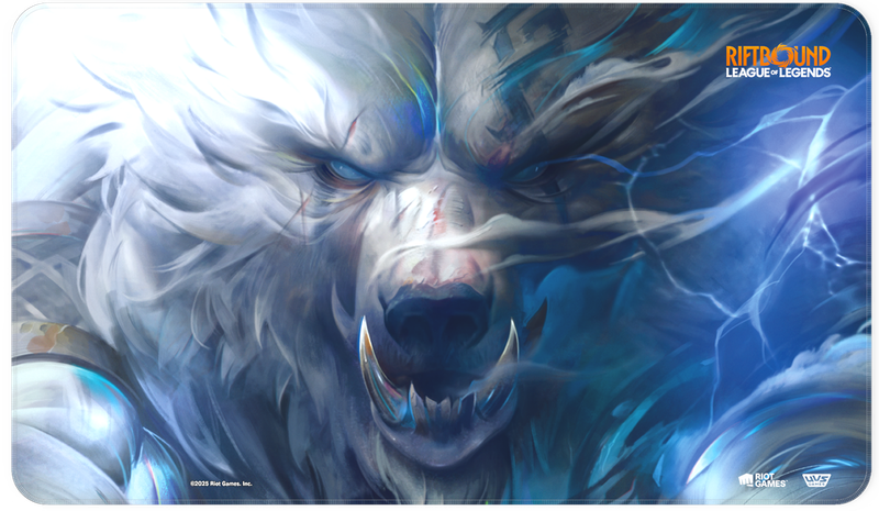 RIFTBOUND LEAGUE OF LEGENDS TCG ORIGINS PLAYMAT VOLIBEAR