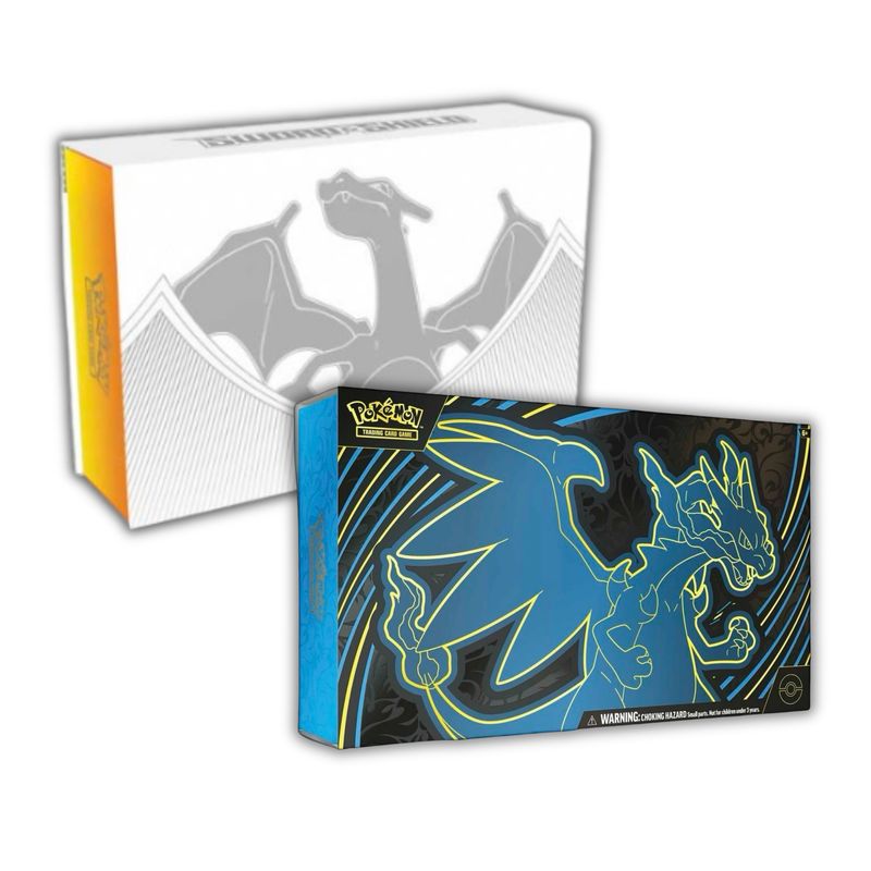 (PRE-ORDER) POKEMON CHARIZARD ULTRA PREMIUM COLLECTION DUO - 1x MEGA CHARIZARD UPC + 1x CHARIZARD UPC
