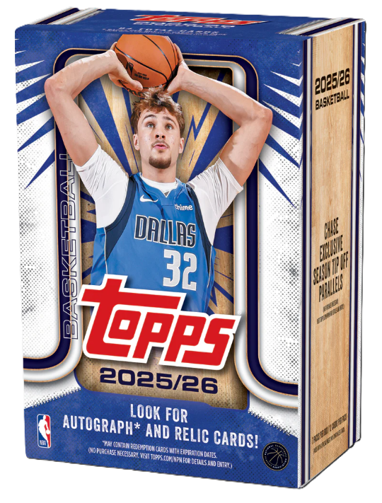 2025-26 TOPPS BASKETBALL SERIES 1 BLASTER VALUE BOX (FLAGSHIP)
