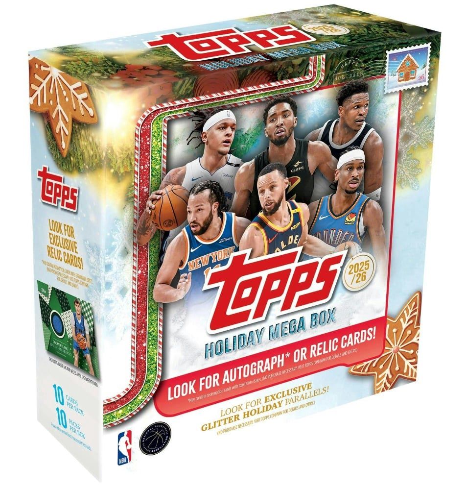 2025-26 TOPPS HOLIDAY BASKETBALL MEGA BOX