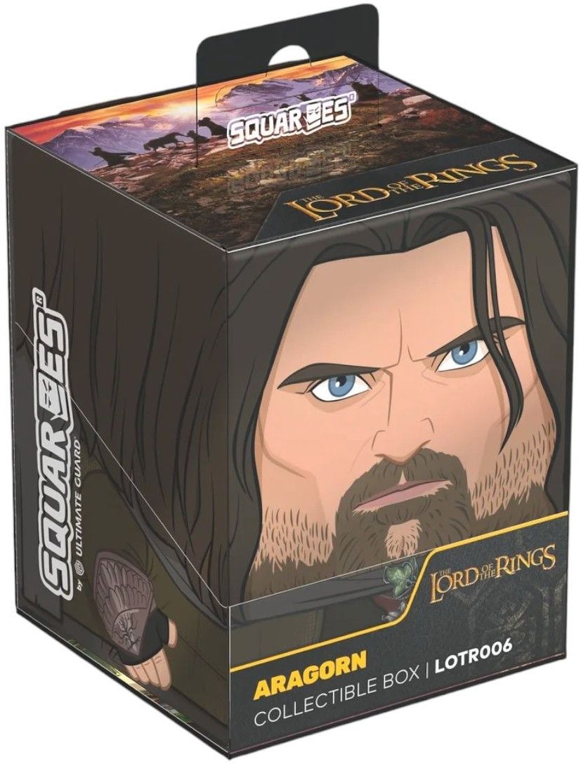 ULTIMATE GUARD - SQUAROES THE LORD OF THE RINGS DECK BOX ARAGORN