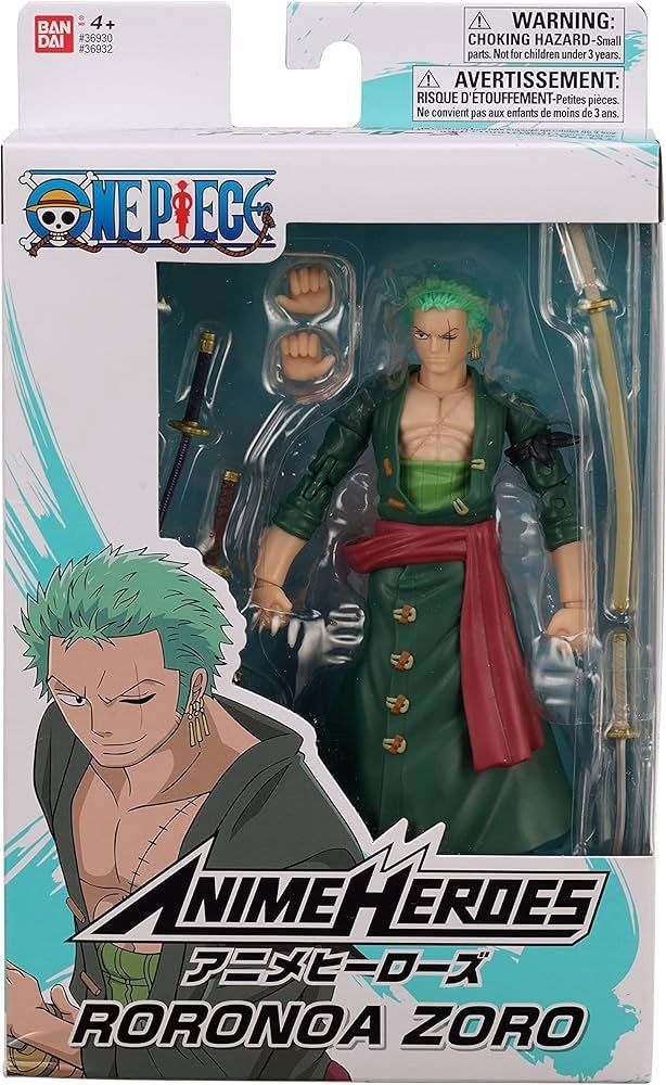 ANIME HEROES ONE PIECE - RORONOA ZORO