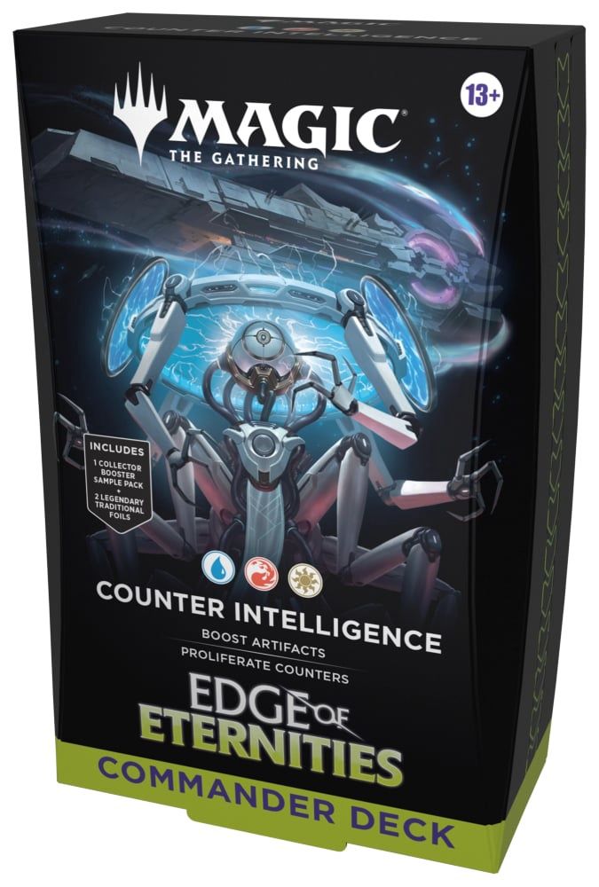 MTG EDGE OF ETERNITIES COMMANDER - COUNTER INTELLIGENCE