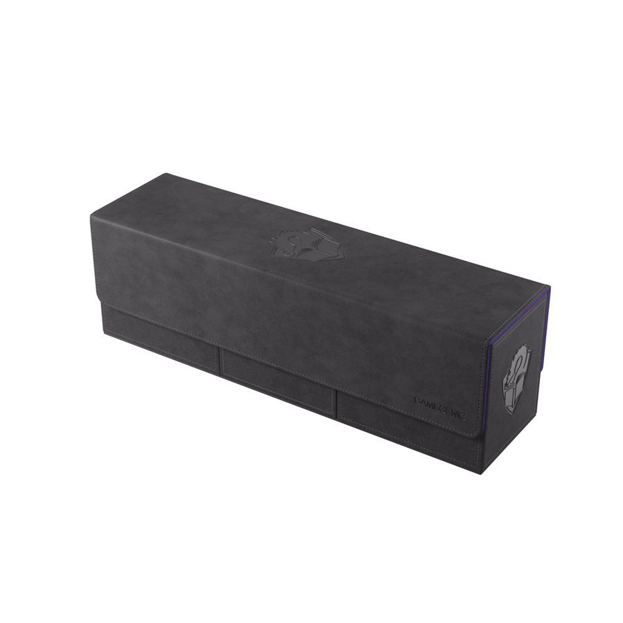 GAMEGENIC - DECK BOX: THE ACADEMIC 266+ XL BLACK/PURPLE
