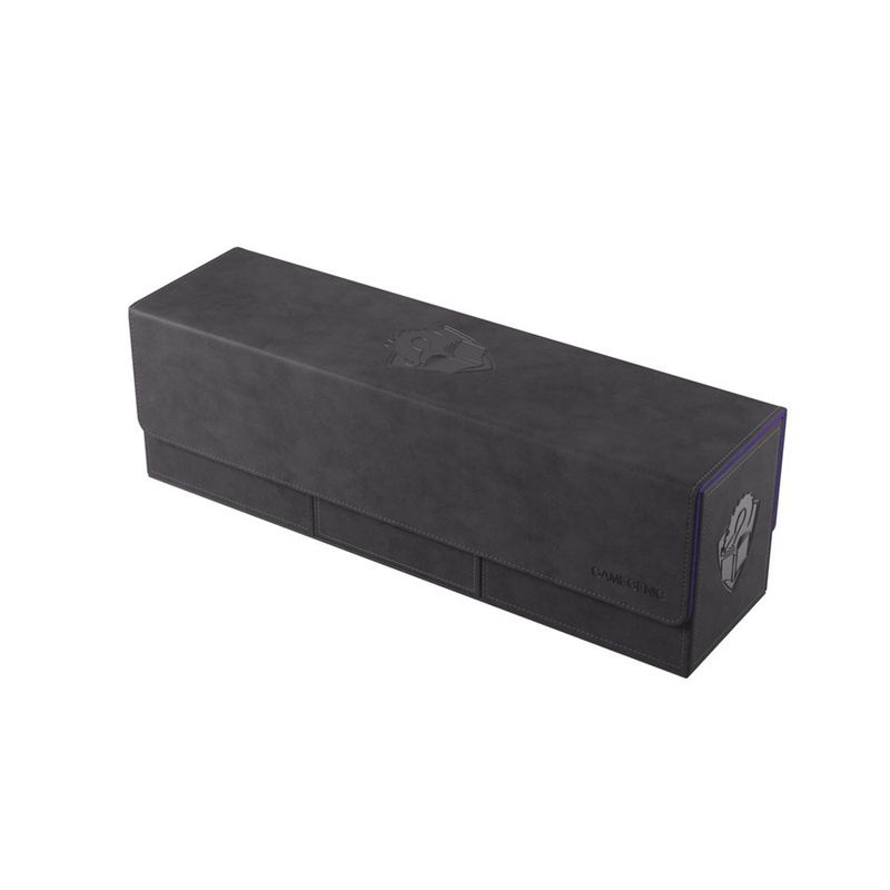 GAMEGENIC - DECK BOX: THE ACADEMIC 266+ XL BLACK/PURPLE