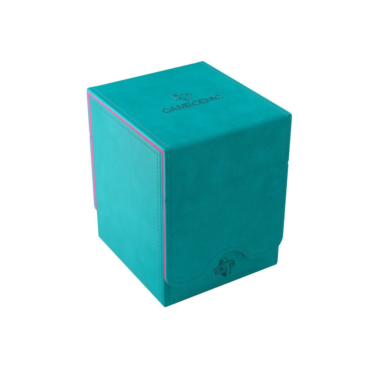 GAMEGENIC - DECK BOX: SQUIRE PLUS XL - TEAL/PINK (100CT)