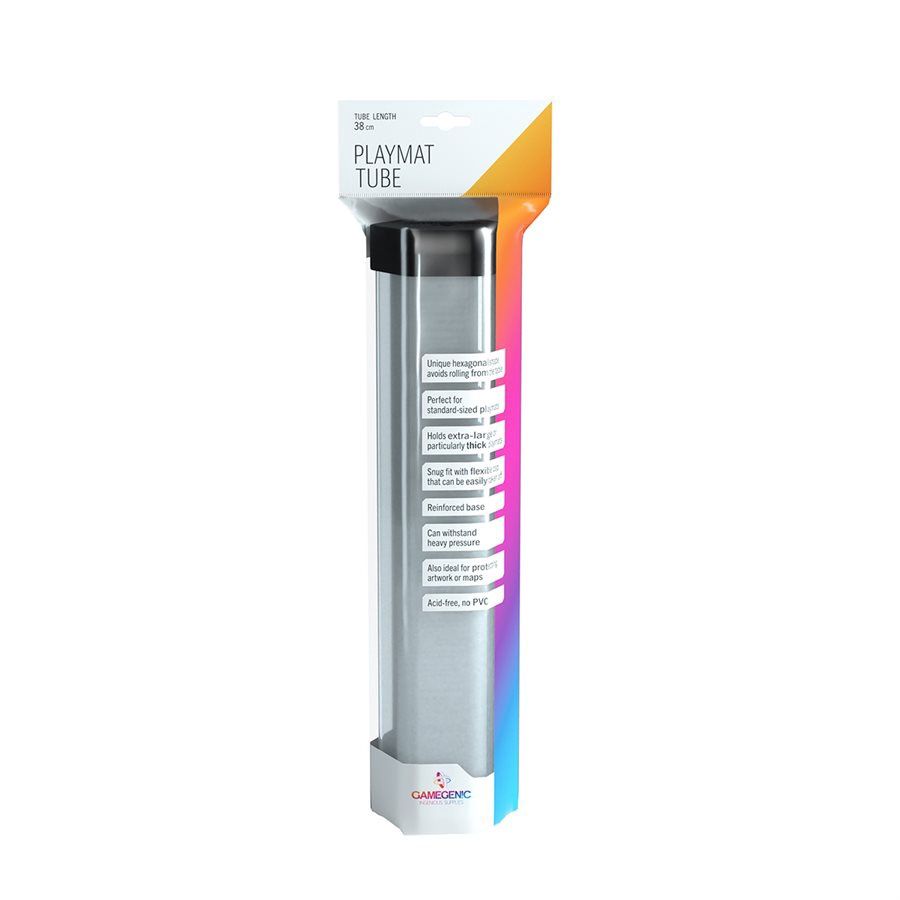 GAMEGENIC PLAYMAT TUBE - CLEAR
