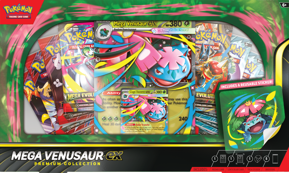 (PRE-ORDER) POKEMON MEGA VENUSAUR EX PREMIUM COLLECTION