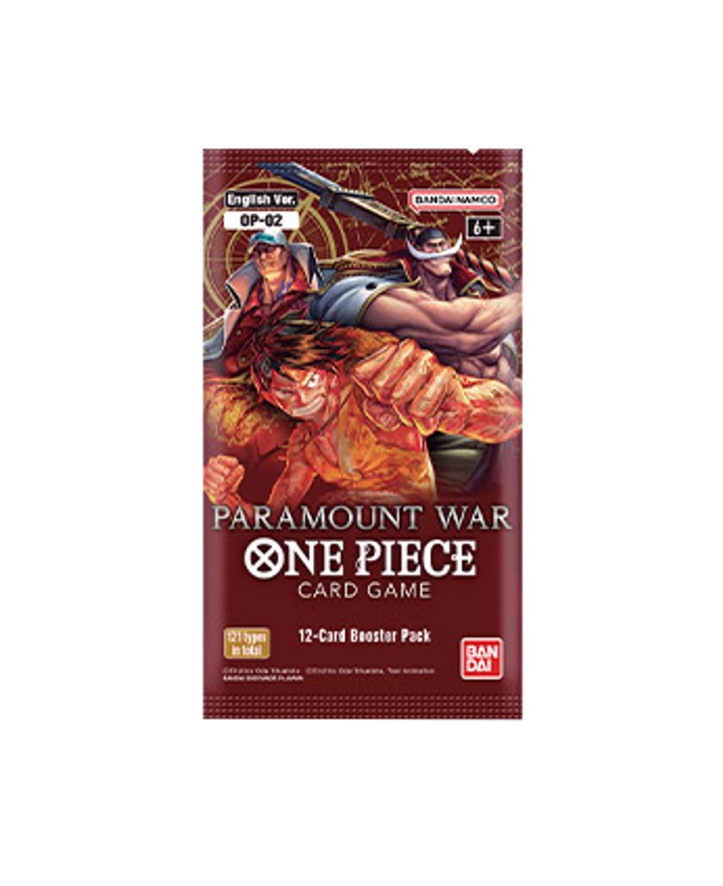 ONE PIECE CG OP-02 PARAMOUNT WAR BOOSTER PACK
