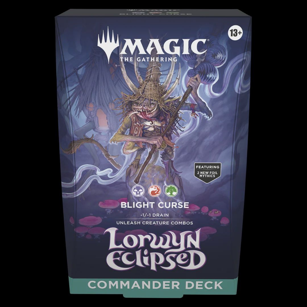 (PRE-ORDER) MTG LORWYN ECLIPSED COMMANDER - BLIGHT CURSE