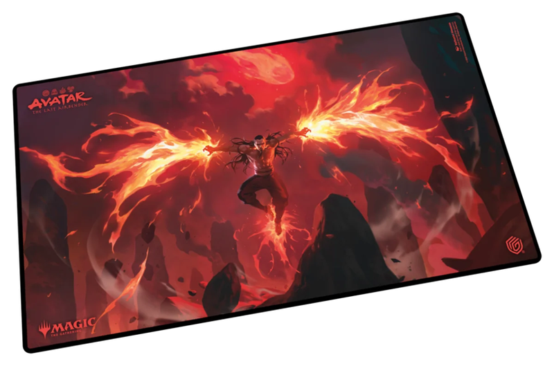 ULTIMATE GUARD - STITCHED PLAYMAT MTG AVATAR: THE LAST AIRBENDER -  OZAI, THE PHOENIX KING