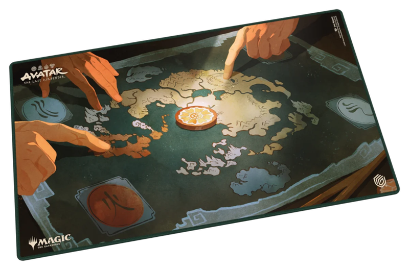 ULTIMATE GUARD - STITCHED PLAYMAT MTG AVATAR: THE LAST AIRBENDER - WHITE LOTUS TILE